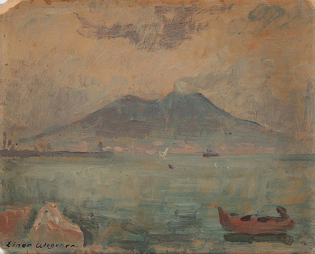 Lili Elbe - Marina con barche
